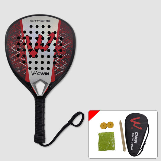 Top Ranked Quality Diamond Shape 3k Carbon Fiber Glass Fiber Padel Racket