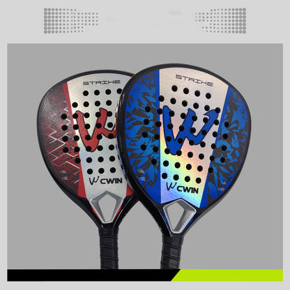 Top Ranked Quality Diamond Shape 3k Carbon Fiber Glass Fiber Padel Racket