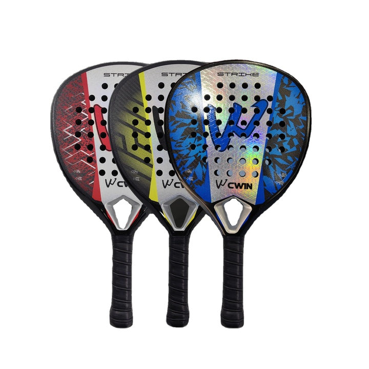 Top Ranked Quality Diamond Shape 3k Carbon Fiber Glass Fiber Padel Racket